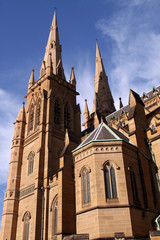 Fototapeta na wymiar St. Mary's Cathedral. Sydney