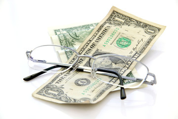 dollari e occhiali