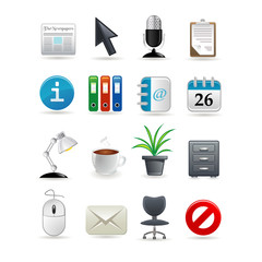Office icon set