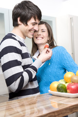 p&auml;rchen isst obst