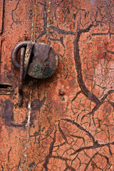 Old rusty lock