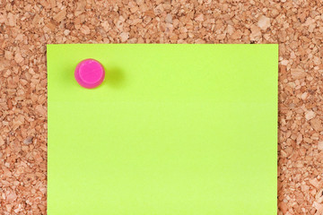 Note on Corkboard