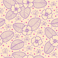 floral seamless pattern