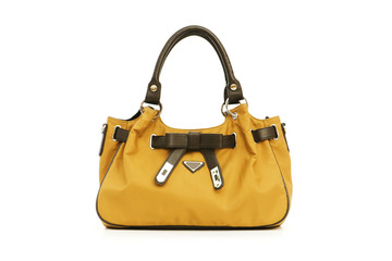 Naklejka premium Woman bag isolated on the white background