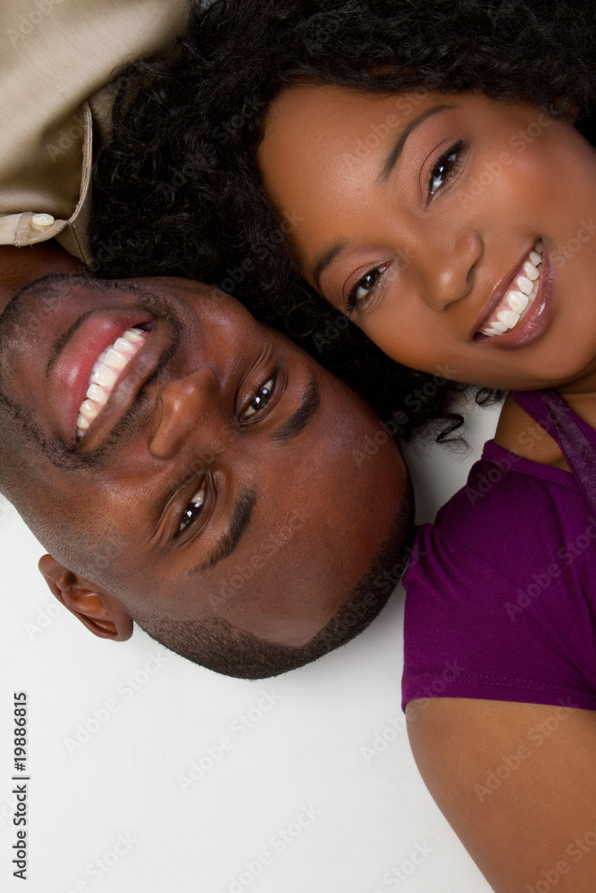 Wall mural African American Couple