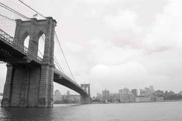 brooklyn bridge - obrazy, fototapety, plakaty