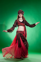 Naklejka premium Belly Dancer