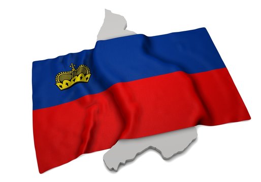 Flaage &uuml;ber Liechtenstein