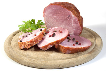 SELCHBRATEN, MIT PFEFFERKÖRNER UND PETERSILIE