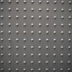 Metalloberfl&auml;che mit Nieten