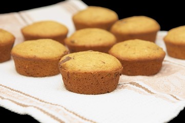 Fototapeta na wymiar group of muffins