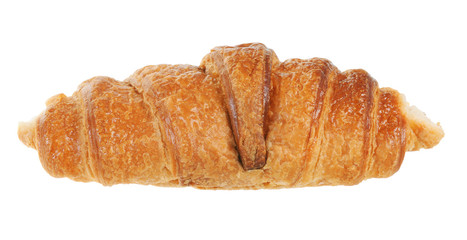 Croissant isolated on white background