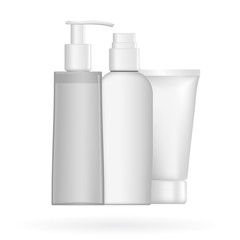 vector blank cosmetics and products