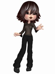 Cute Toon Girl