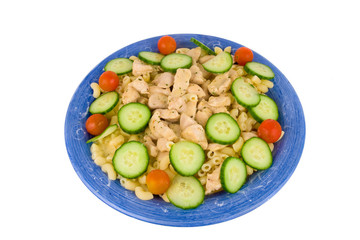 chicken pasta with vegetables