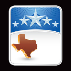 texas state blue star background