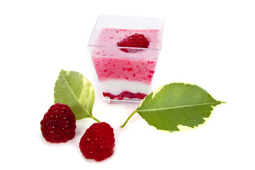 Verrine framboise