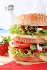 Double burger