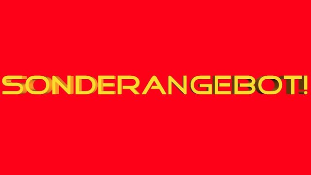 Sonderangebot