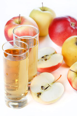 fresh apple juice