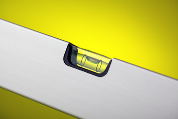 detail of spirit level