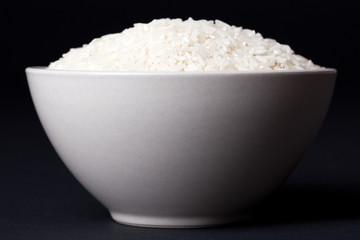 white rice in bowl