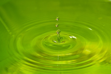 water drop colored