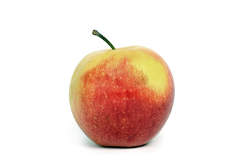 Apple on a white background.