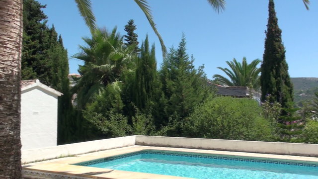 Swimming pool panorama