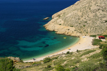 Obraz premium Stara Baska Strand - Stara Baska beach 14