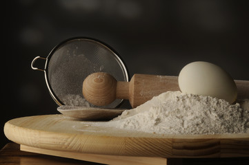 Ingredienti in cucina