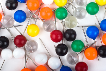 Abstract pins collection
