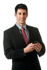 Businessman with Phone