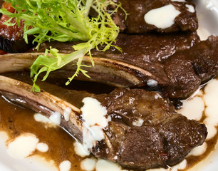 lamb with vegetables