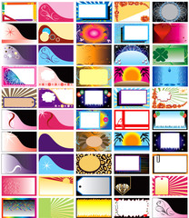 50 Horizontal Business Cards