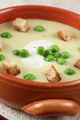 Pea soup