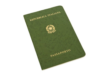 Old Italian passport