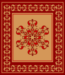 background with ornament