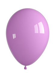 shiny pink balloon