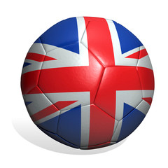 Obraz premium soccer ball great britain
