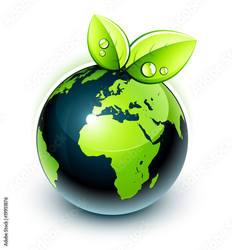 Planete Terre Ecologie Wall Mural Wallpaper Murals Wallsheaven Beboy