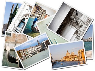 Fototapeta premium Cartoline di Venezia
