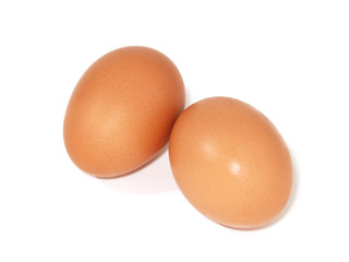 two eggs