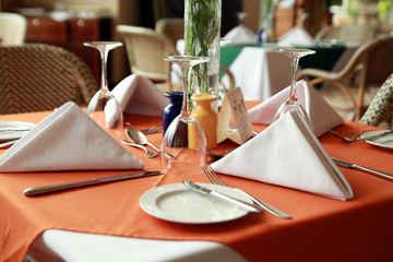 restaurant table