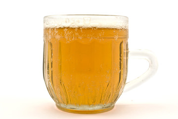 a glass of beer