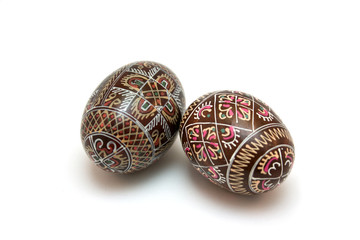 Easter eggs from a tree