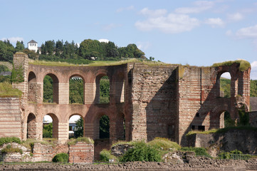 Imperial thermae at Trier
