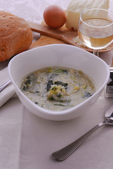 Minestra di riso all uovo - Primi piatti lombardia