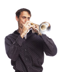 Trumpet player
