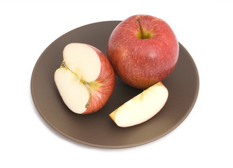 Plate Of Apple